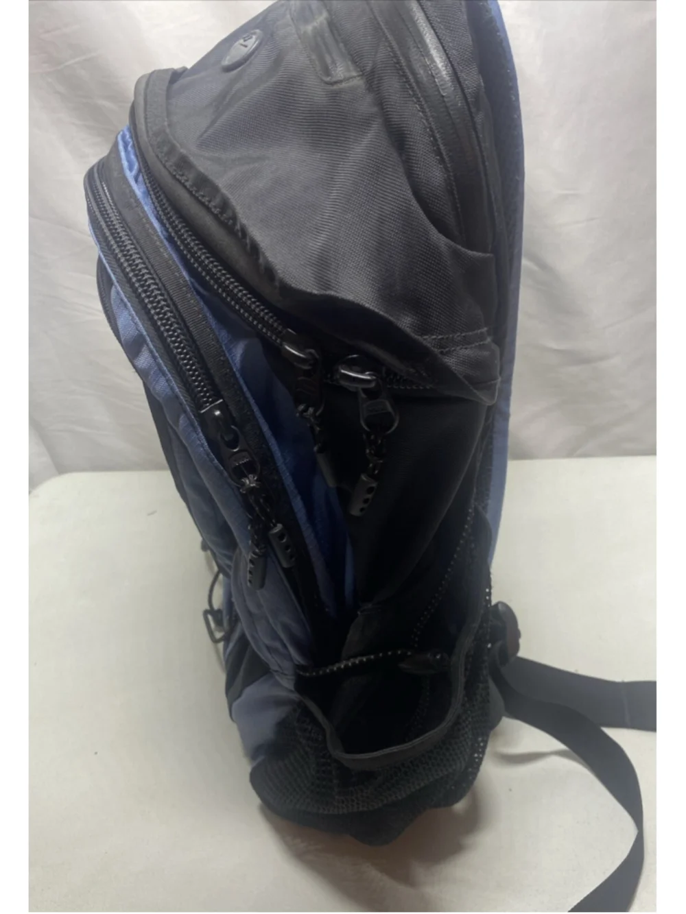 LL Bean Shockwave Backpack, Laptop Black/Blue Spacious, Hiking, School 6 Pockets